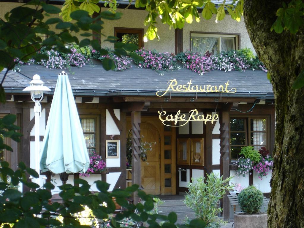Hotel Restaurant Cafe Rapp Königsfeld im Schwarzwald Buitenkant foto