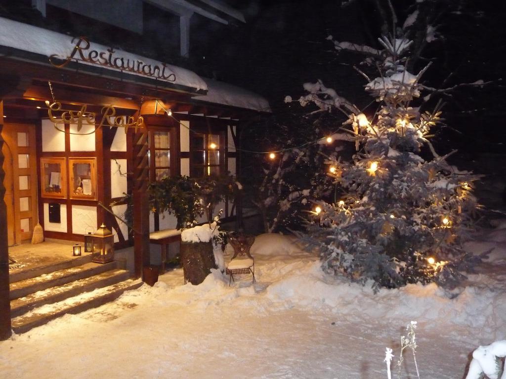 Hotel Restaurant Cafe Rapp Königsfeld im Schwarzwald Buitenkant foto